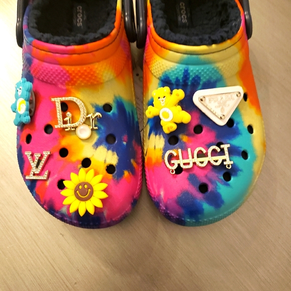 custom gucci crocs